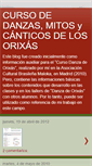 Mobile Screenshot of cursodanzadeorixas.com
